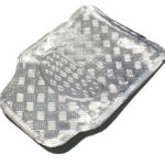NX Floor Mats with Silver Chrome Look Design