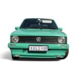 FibreForce Front Spoiler with Oval Lamp Cut-outs for VW Golf MK1 (excludes spotlights)