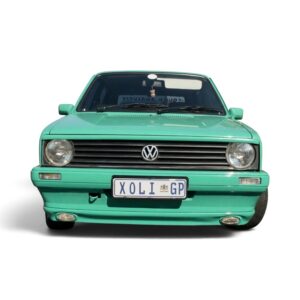 FibreForce Front Spoiler with Oval Lamp Cut-outs for VW Golf MK1 (excludes spotlights)