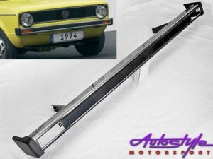 VW Mk1 Old School Small Chrome Bumper-0