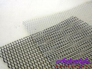 Mesh R/line Silver/Black-0
