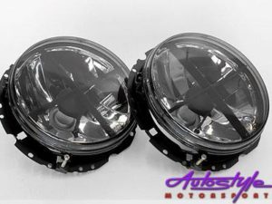 Vw Golf 1 Smoked Crosshair Headlights-0