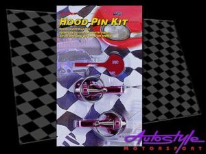 HOOD PIN KIT R-SPEC BLU/RED/SI -0
