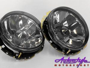 VW Golf Mk1 Smoked Headlights-0