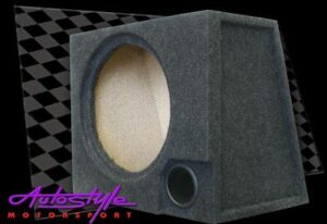 10" Single Subwoofer Enclosure with port-0