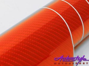 Carbon Fibre Red Exterior 75 X 100cm-0