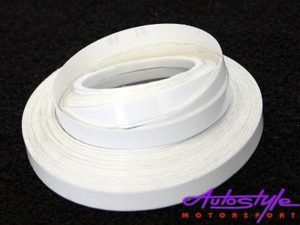 White Pin Striping 6mm x 10m-0