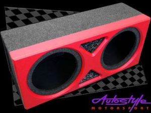12' Double Sub Enclosure with Triangle Insert-0