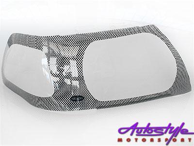 Toyota Condor Carbon Headlight Guards up to2003-0 Toyota Condor Carbon Headlight Guards up to2003-0