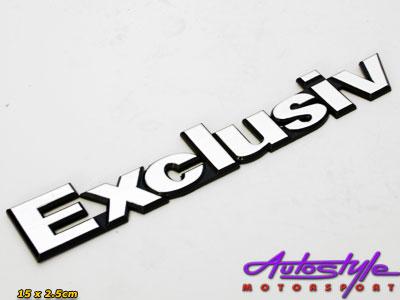 Exclusiv Steel Badge Small-0 Exclusiv Steel Badge Small-0