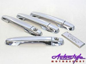 Toyota Hilux Vigo Chrome door handle covers-0