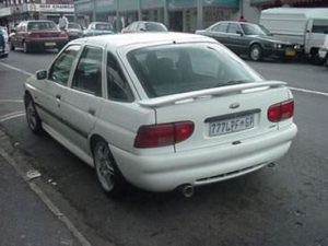 Ford Escort New 96+ Bootspoiler with brakelight-0