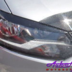 VW Polo 2010+ 4dr Carbon Look Headlight Guard-0