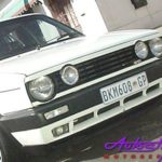 Vw Golf Mk2 Debadged Double Headlight grille-0