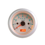 Autogauge 2" Tachometre (White Face)