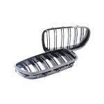 Gloss Black Grill for Bmw F10 Double Slit (non-oem)