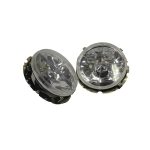 Golf 1 Crystal Headlights with Crosshair