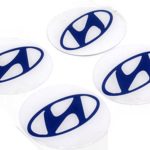 Hyundai Logo Gel Dome Sticker for Wheel Center Caps-0