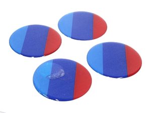 M Stripes Wheel Decal Sticker Set-0