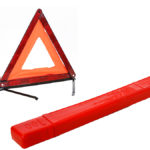 Reflective Foldup Warning Triangle Large