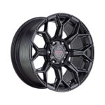 20" A-Line Overdrive 6/139 Graphite Flow Forming Alloy Wheels