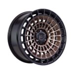 17" A-Line Vulture 5/127 Bronze Black Lip Flow Forming Alloy Wheels