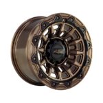 17" A-Line Eagle 5/150 Bronze Black Lip Alloy Wheels