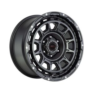 18" A-Line Canyon 6/139 Graphite Milled Rivet Alloy Wheels