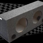 10" Dual Subwoofer Ported Enlosure -0