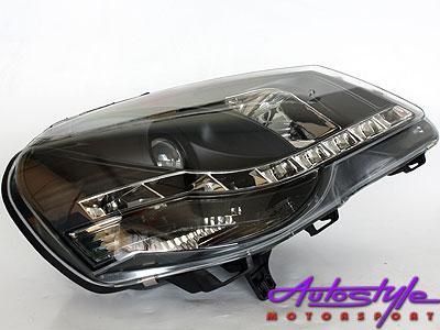 Vw Polo 05up DRL Smoke Headlamps-0 Vw Polo 05up DRL Smoke Headlamps-0