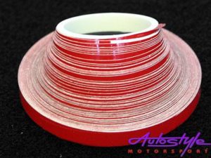 Red Pin Striping 6mm x 10m-0