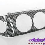 Fiat Uno Carbon Look Headlight Shields-0