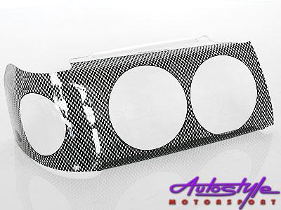 Fiat Uno Carbon Look Headlight Shields-0 Fiat Uno Carbon Look Headlight Shields-0