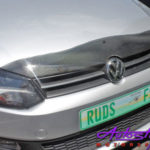 VW Polo 2010 + Carbon Look Bonnet Guard-0