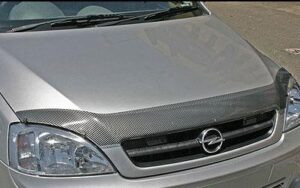Carbon Look Bonnet Guards