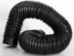 Universal Flexi Ducting Hose Black 76mm-0