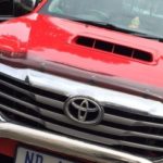 Toyota Fortuner 2012+ Carbon look bonnet shield (Clearance)