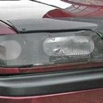 VW Amarok 2010up Carbon Look Headlight Shields-0