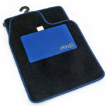 Autostyle Blue Padded Car Mats (set of 4)