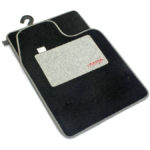 Autostyle Silver Grey Padded Car Mats (set of 4)