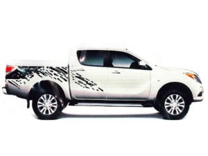 Mazda BT-50 Vehicle Vinyl Sticker Kit-0