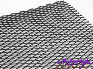 R-Line Wire Mesh Anodized Black (100x33cm)-0