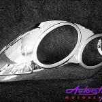 Toyota Fortuner Chrome Headlight Covers-0