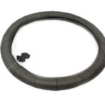 NX Steering Wheel Cover in Black Leather Finish