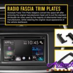 Radio Facia Plate suitable for S3-0