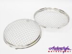 VW Beetle Headlight Mesh Grille Covers (pair) 50-67 models-0