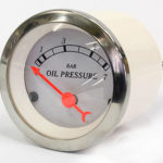 Autogauge Chrome Series Oil Pressure Gauge-0
