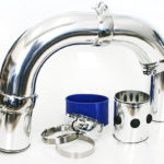 Universal Chrome Pipe Air Induction Kit-0