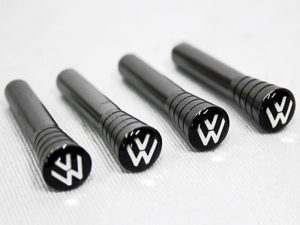 VW Titanium Doorpins with VW Logo-0