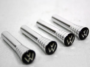 VW Silver Doorpins with VW Logo-0